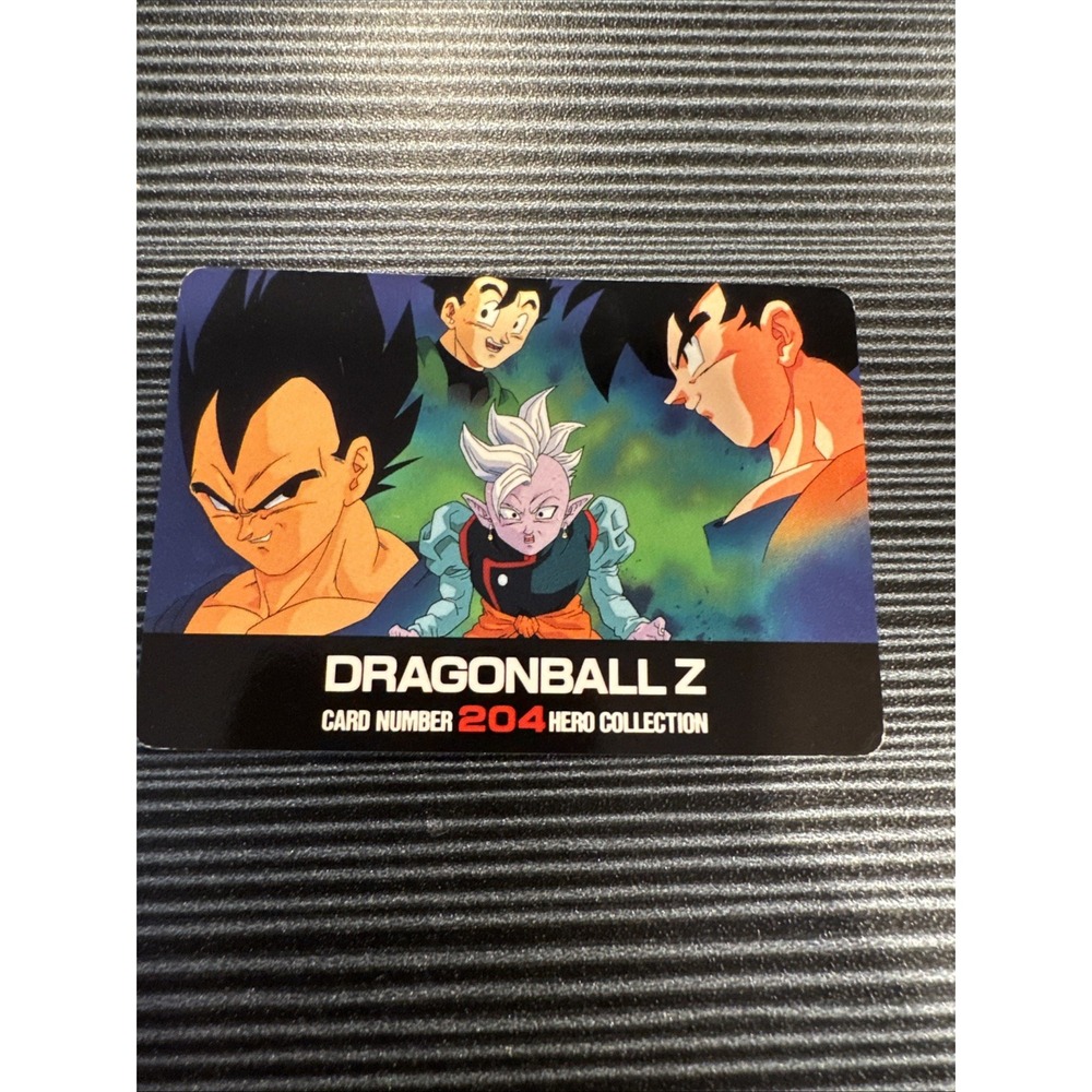 Dragon Ball Z Hero Collection 2 2001 Artbox 204 Supreme Kai Vegeta Goku Gohan